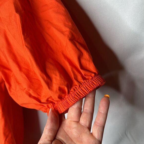 Vineyard Vines Poplin Short Sleeve Blouse. Size Medium. - Picture 6 of 10